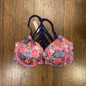 Victoria's Secret NEW Cross Back Swim Size 34DD